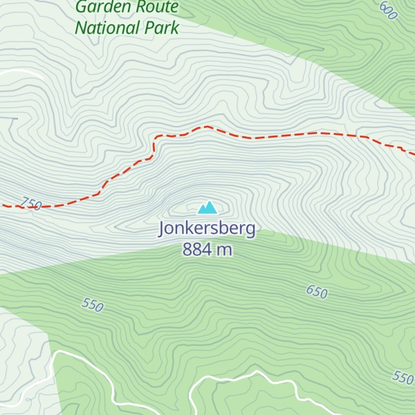 Map of Jonkersberg