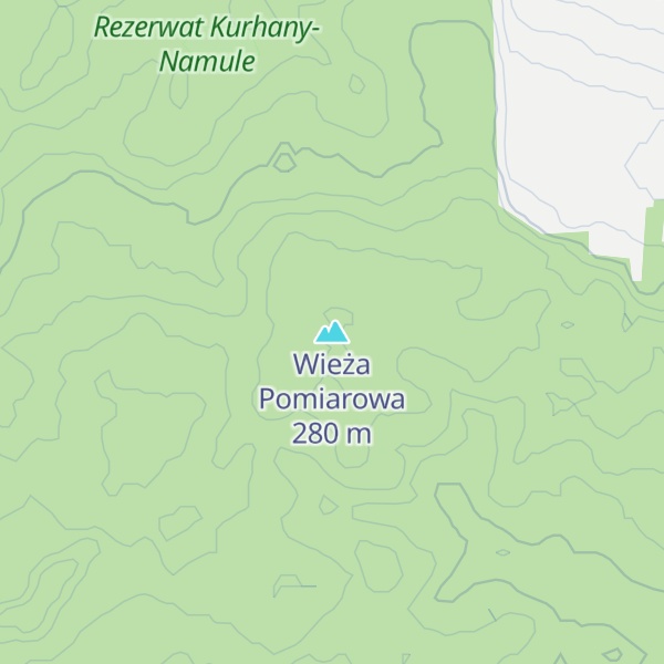 Map of Wieża  Pomiarowa