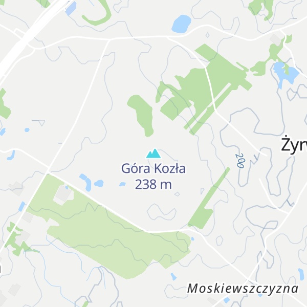 Map of Góra Kozła