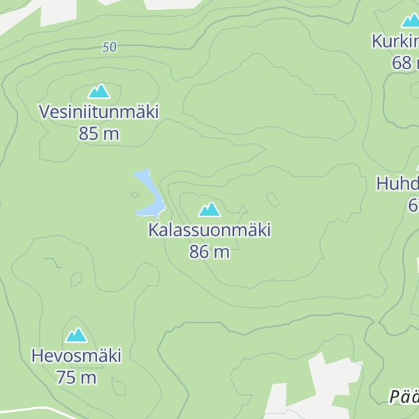 Map of Kalassuonmäki