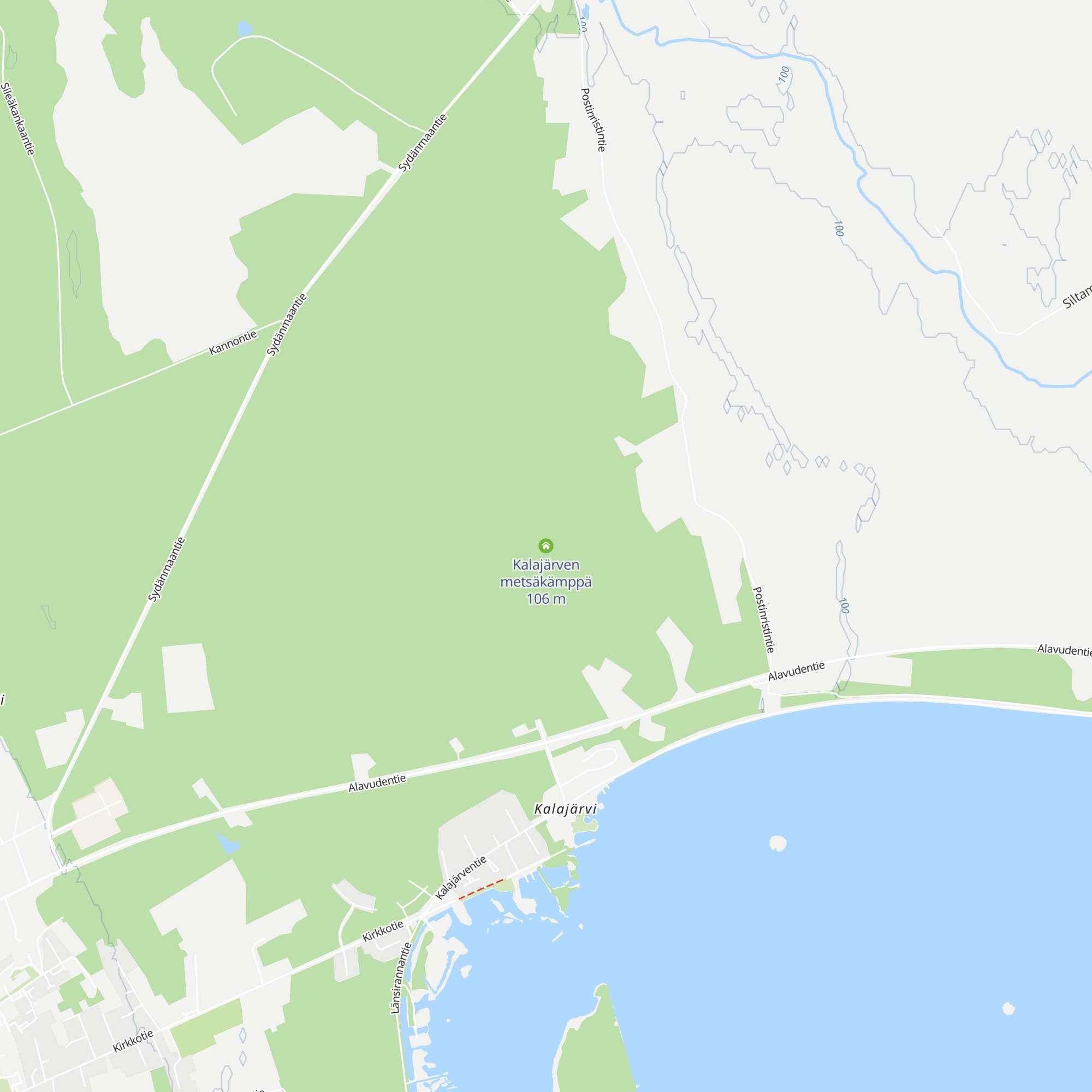 Kalajärven metsäkämppä map