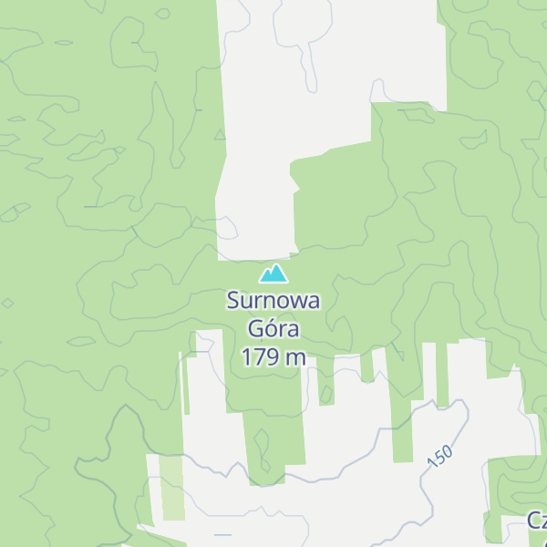 Map of Surnowa Góra