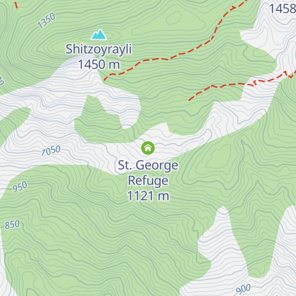 Map of St. George Refuge