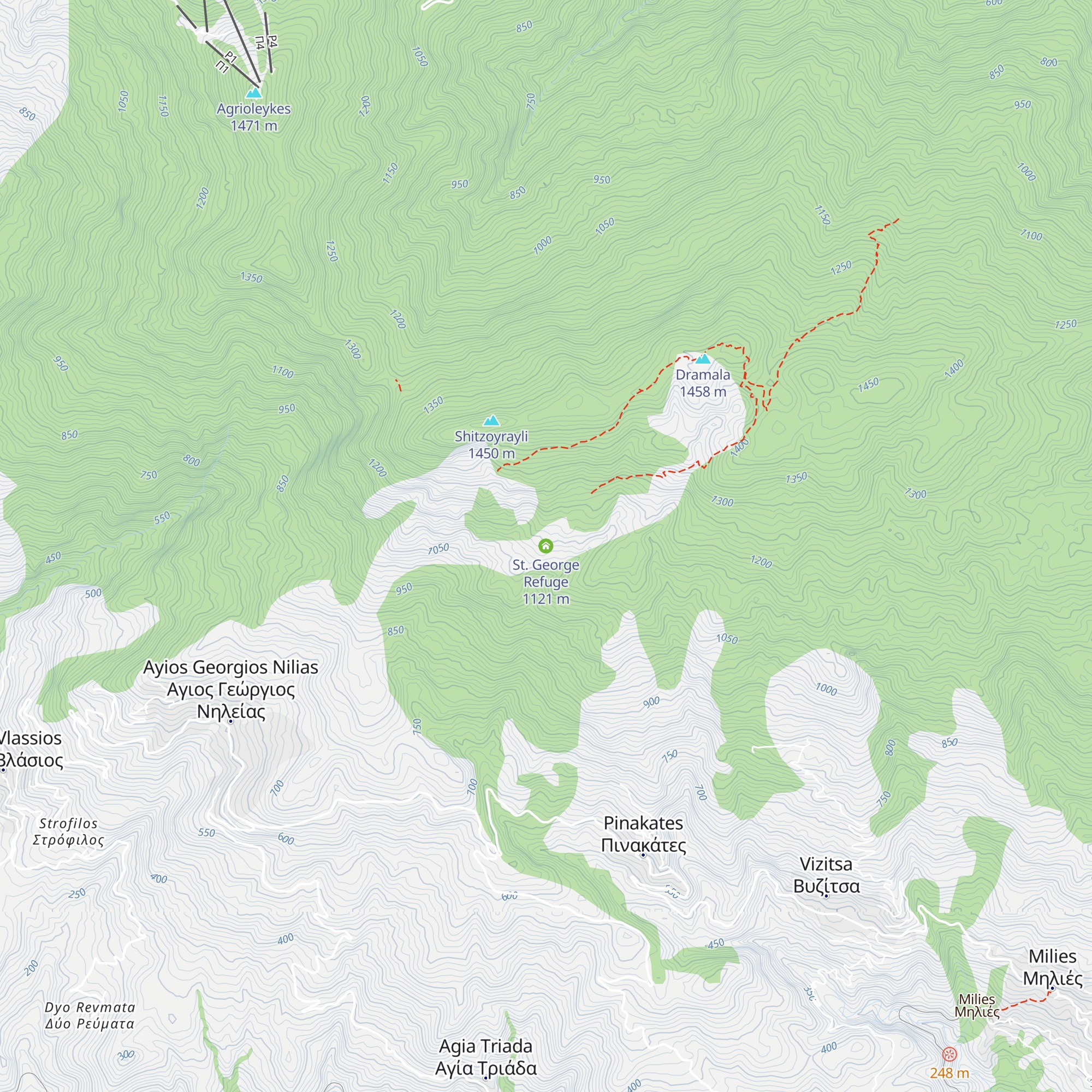St. George Refuge map