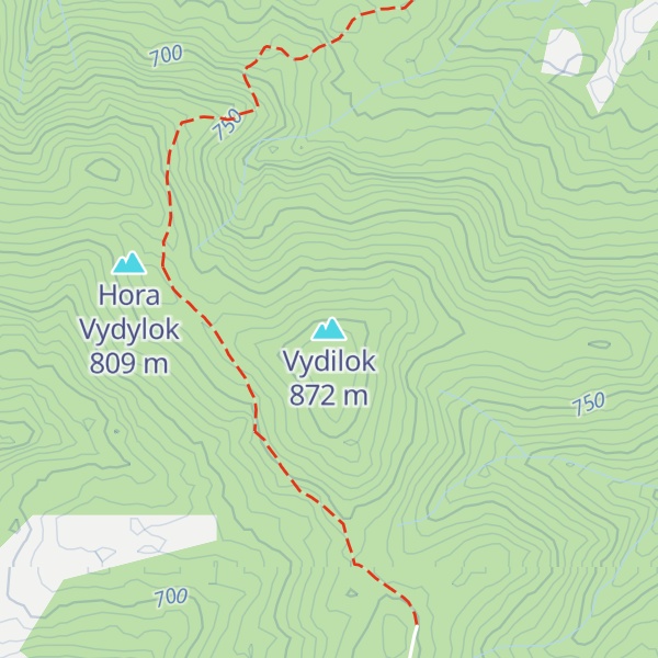 Map of Vydilok