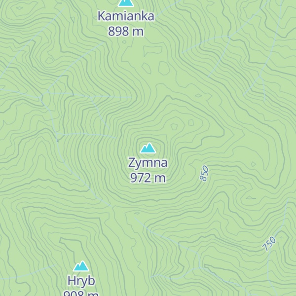Map of Zymna