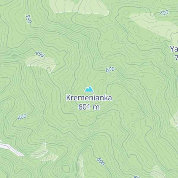 Map of Kremenianka