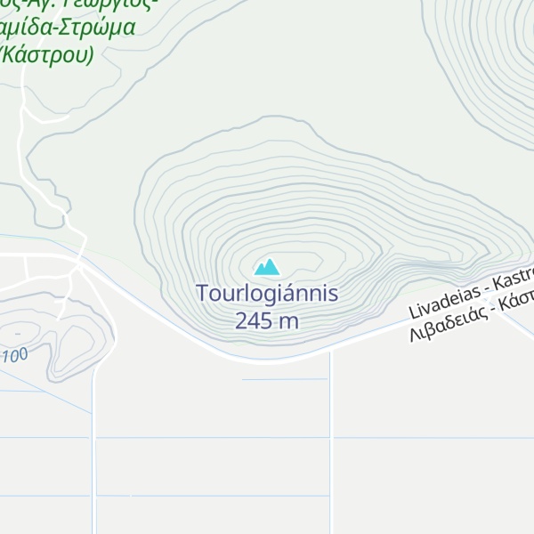 Map of Tourlogiánnis
