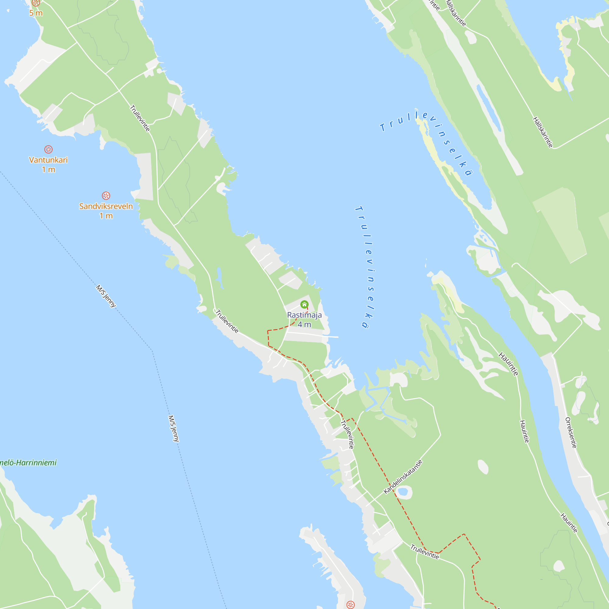 Rastimaja map