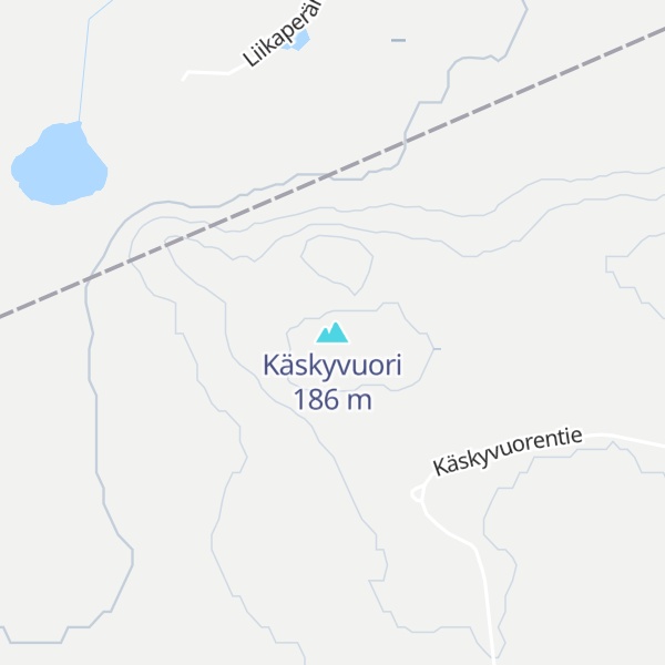 Map of Käskyvuori
