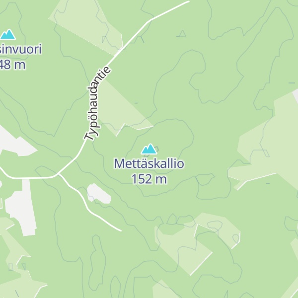 Map of Mettäskallio