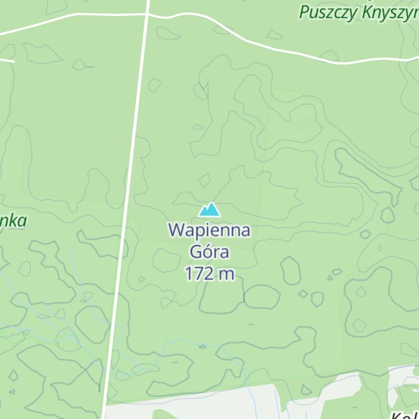 Map of Wapienna Góra
