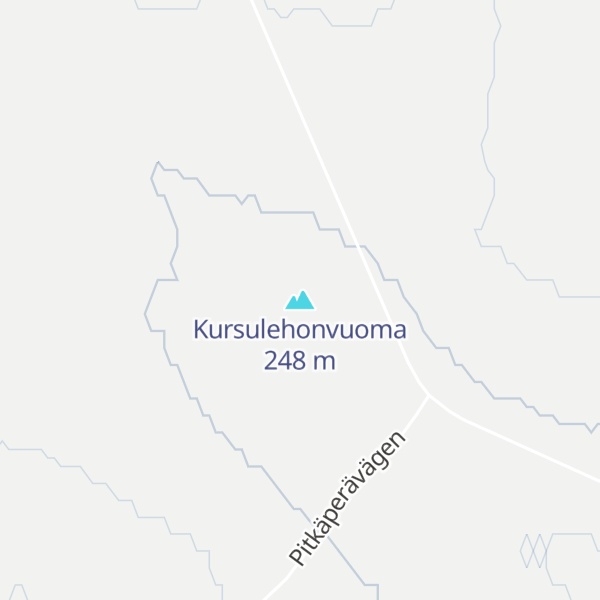 Map of Kursulehonvuoma