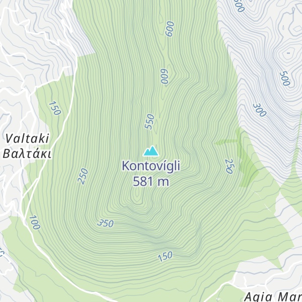 Map of Kontovígli