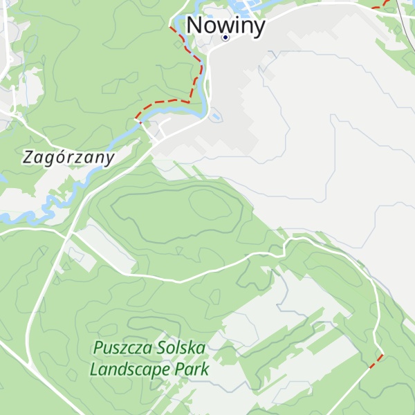 Map of Żydowska Góra