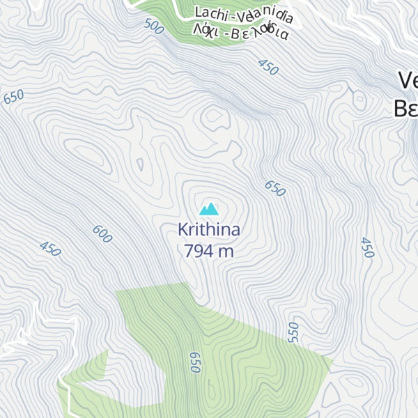 Map of Krithina