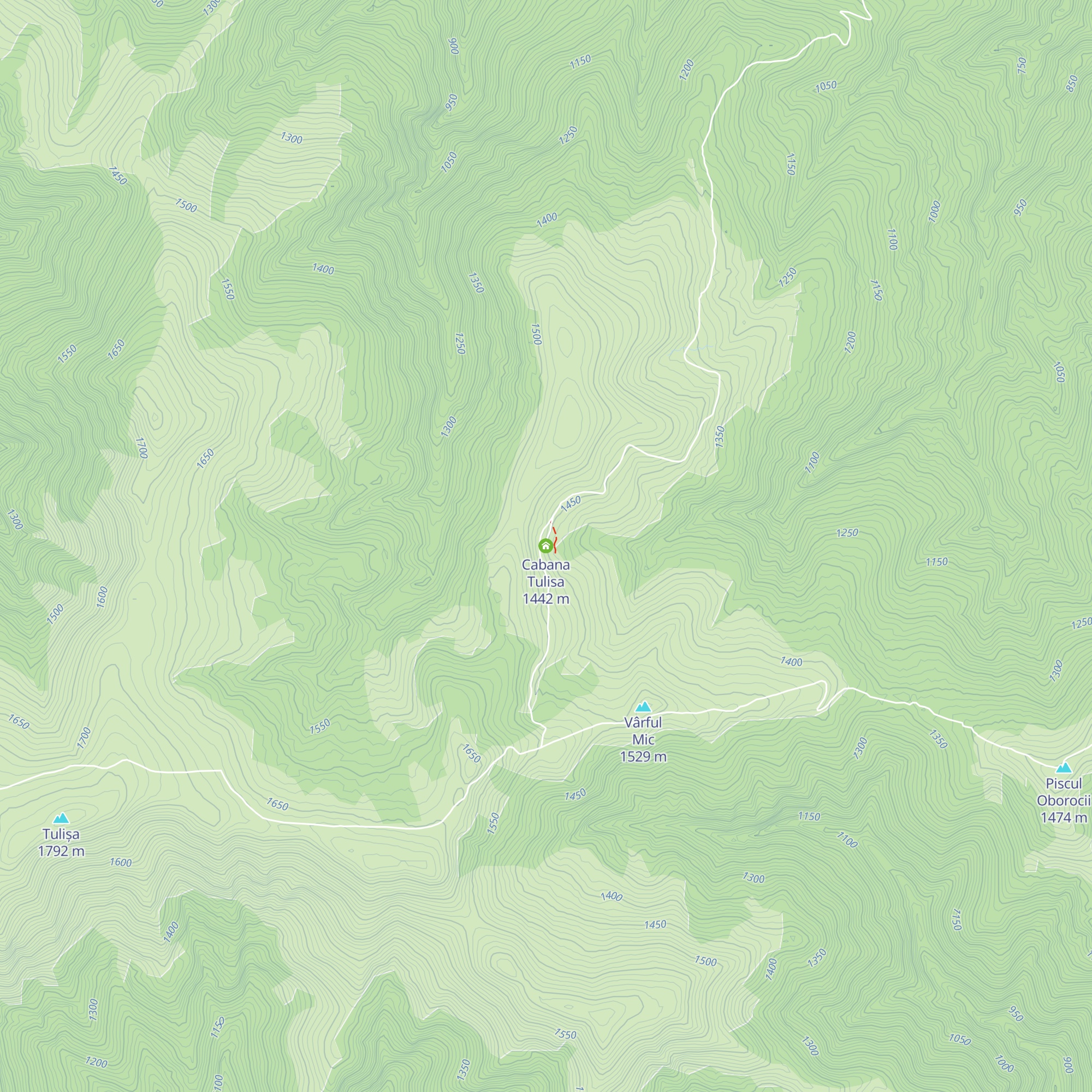 Cabana Tulisa map