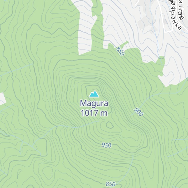 Map of Magura