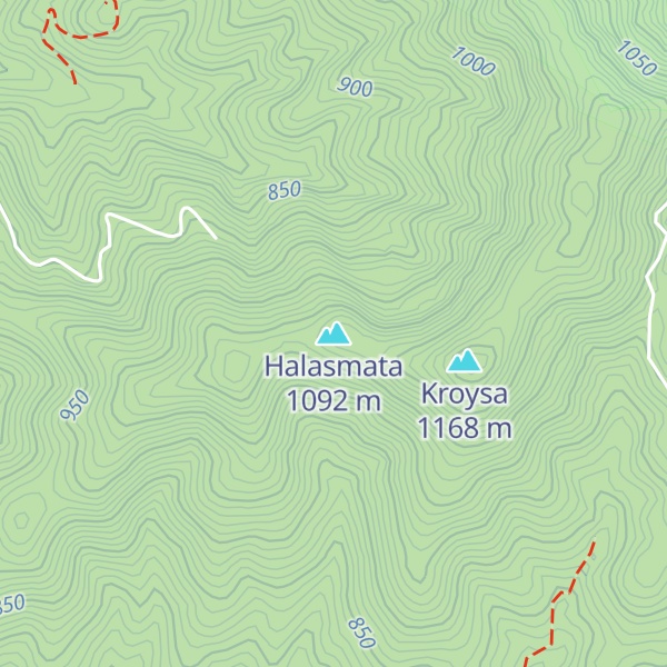Map of Halasmata