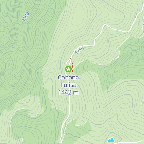 Map of Refugiul Tulișa