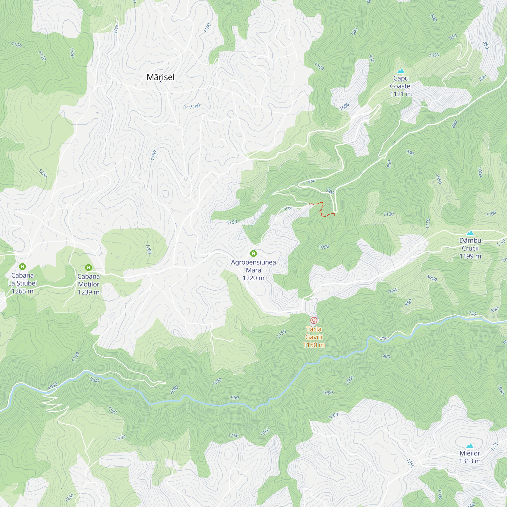 Agropensiunea Mara map