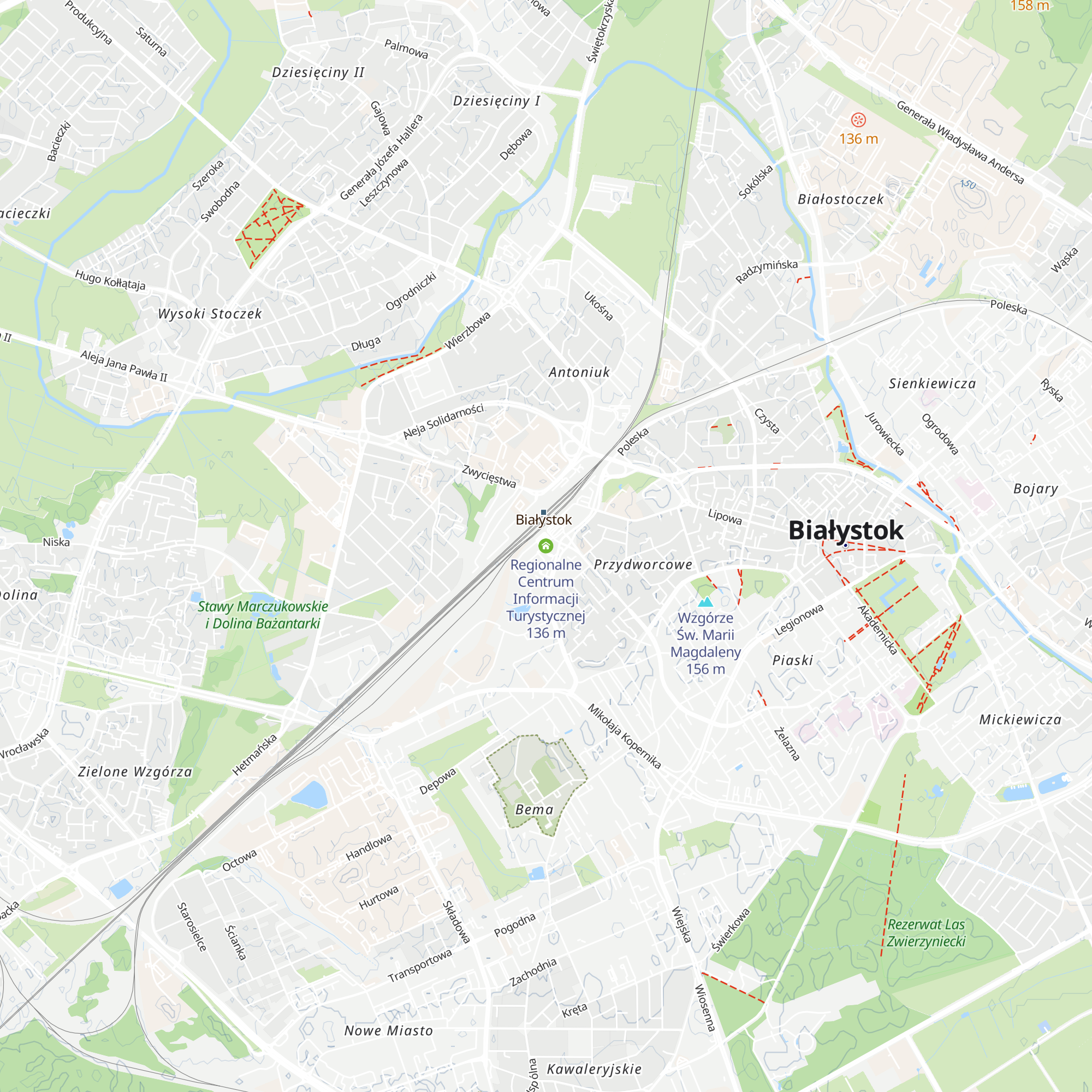 Regionalne Centrum Informacji Turystycznej map