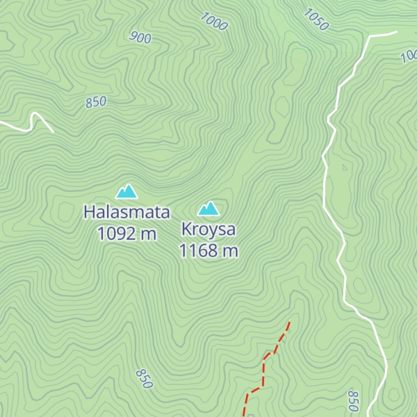 Map of Kroysa