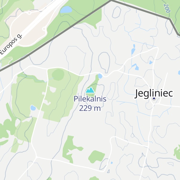 Map of Pilekalnis