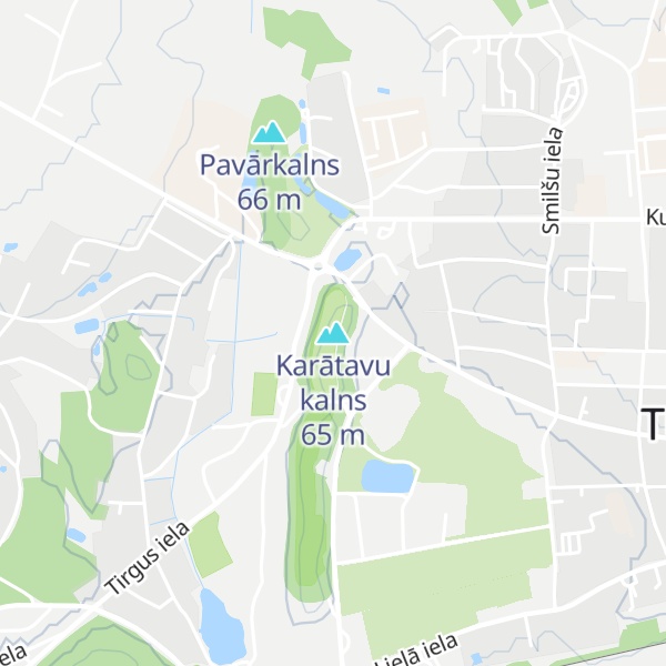 Map of Karātavu kalns