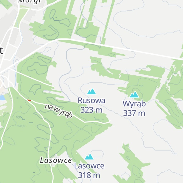Map of Rusowa