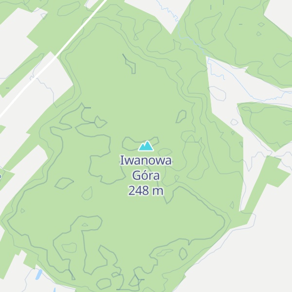 Map of Iwanowa Góra
