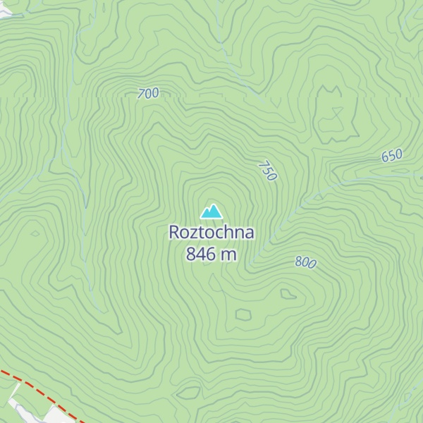 Map of Roztochna