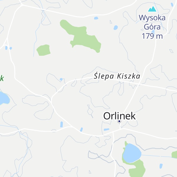 Map of Łysa Góra