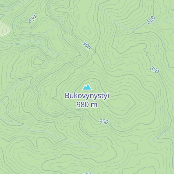 Map of Bukovynystyi