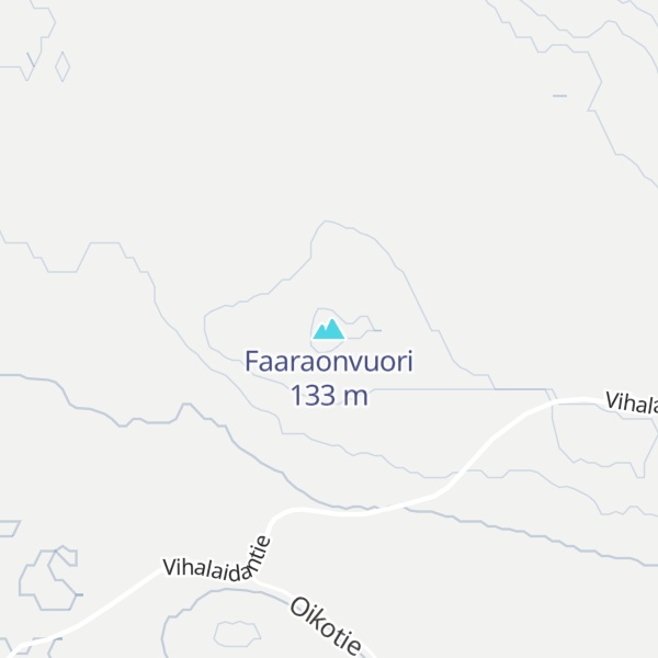 Map of Faaraonvuori