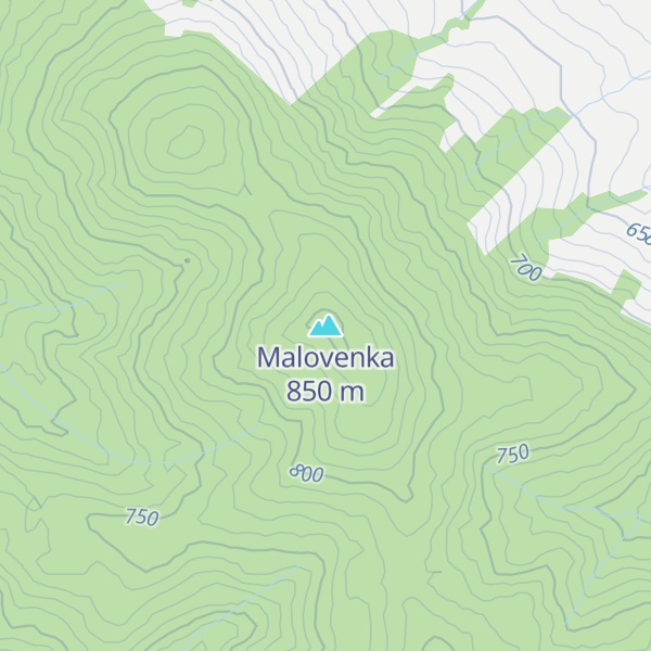 Map of Malovenka