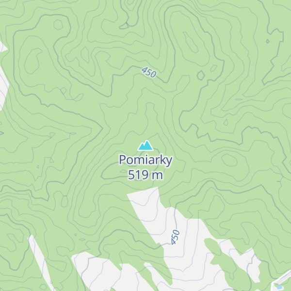 Map of Pomiarky