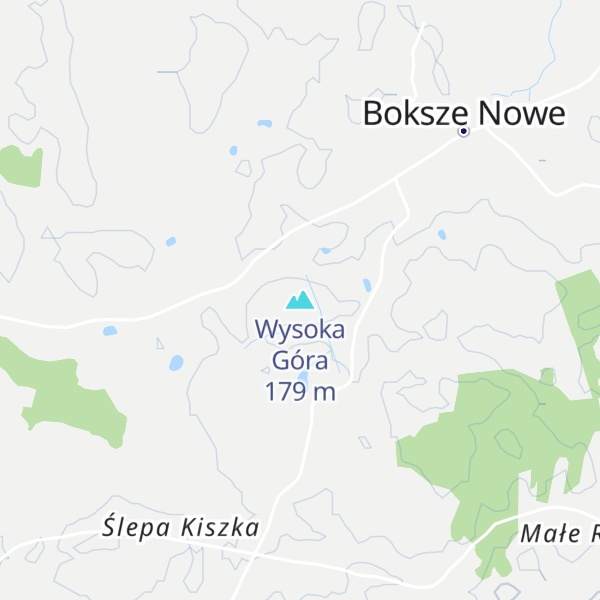 Map of Wysoka Góra