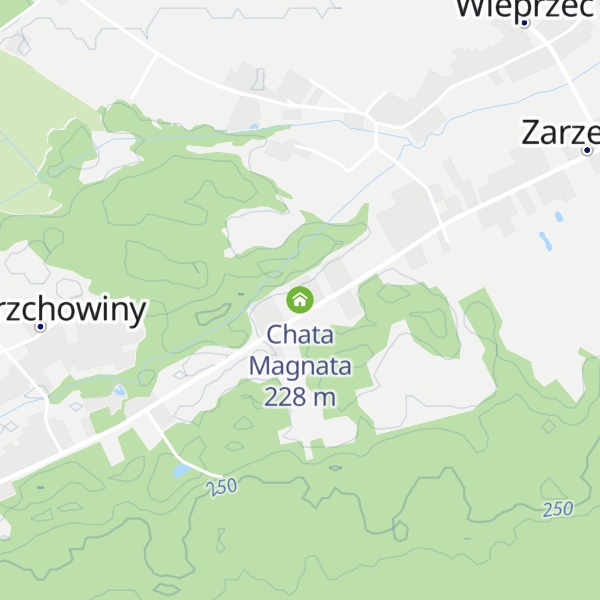 Map of Chata Magnata