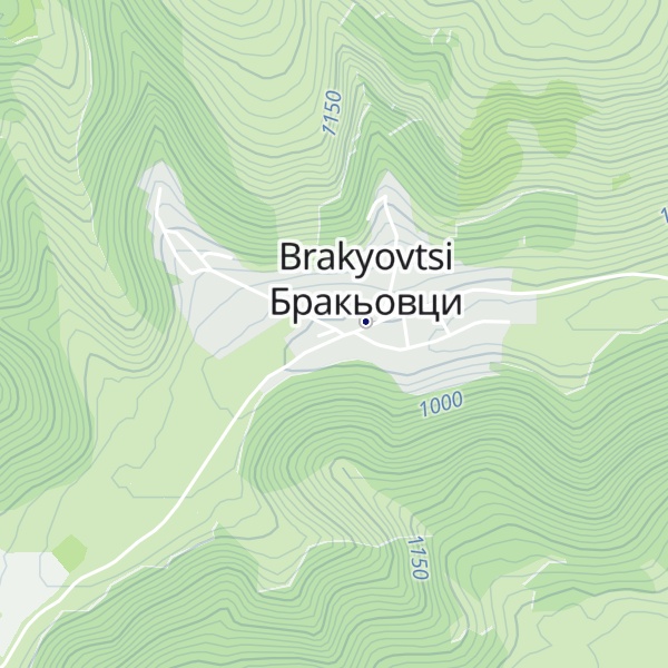 Map of Planinarska Spirka