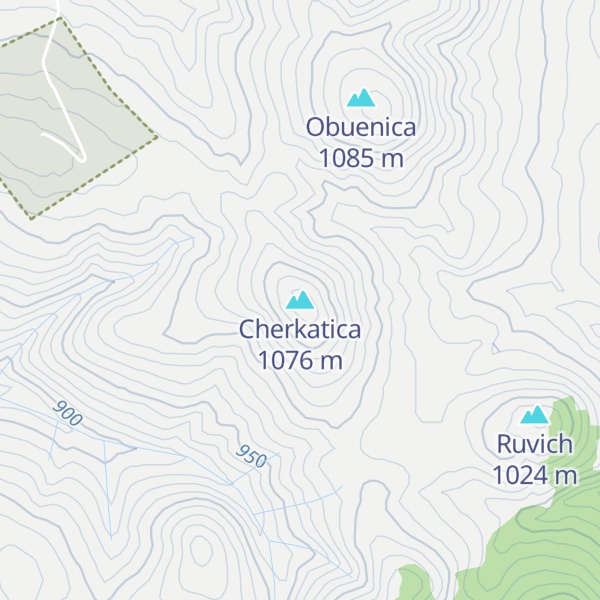 Map of Cherkatica