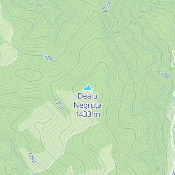 Map of Dealu Negruța