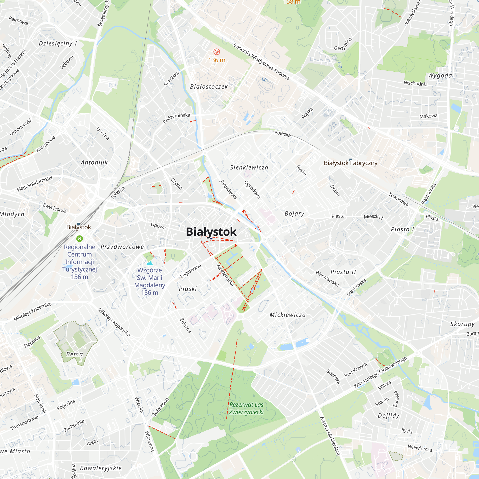 Regionalne Centrum Informacji Turystycznej map