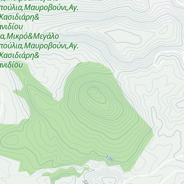 Map of Thomás