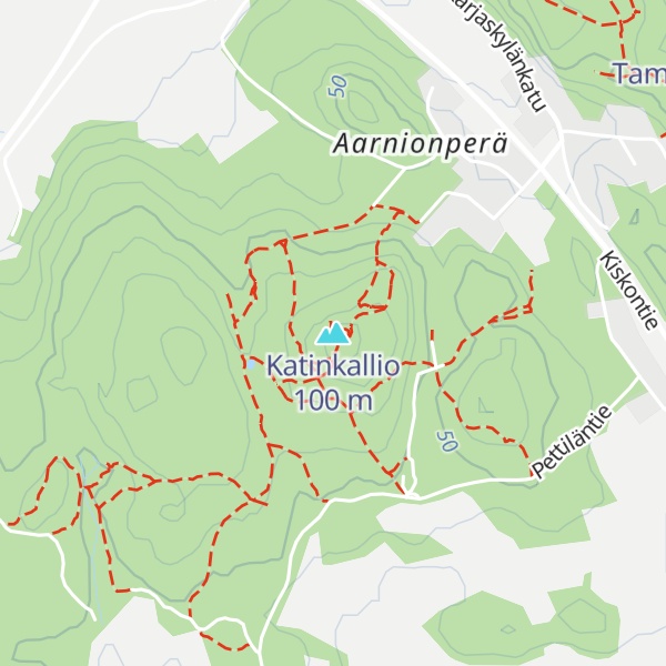 Map of Katinkallio