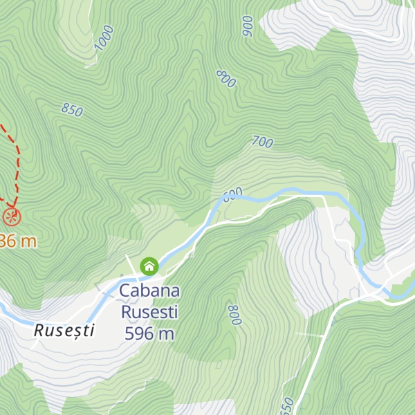 Map of Cabana Pârâul Casei