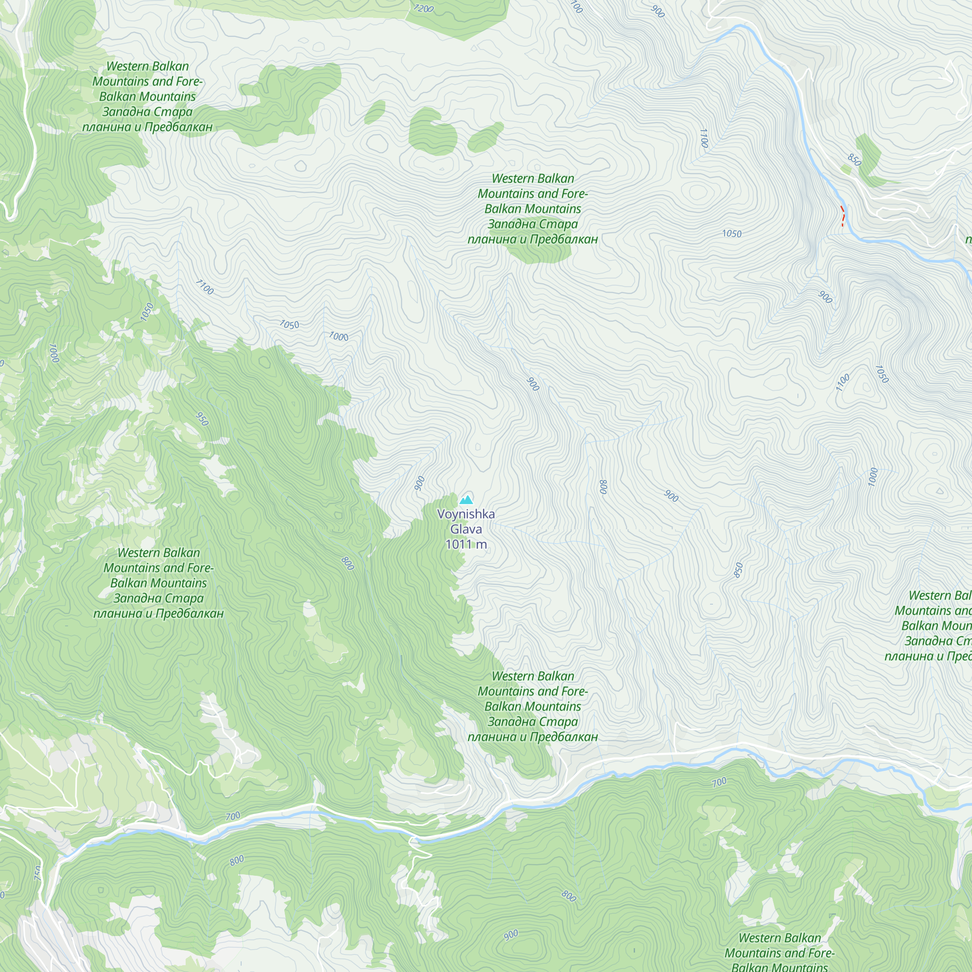 Hizha Rodni Balkani (Ruini) map