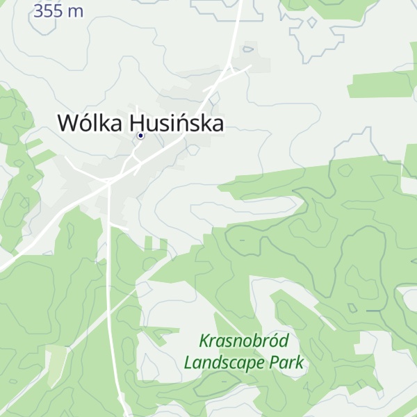 Map of Maślana Góra