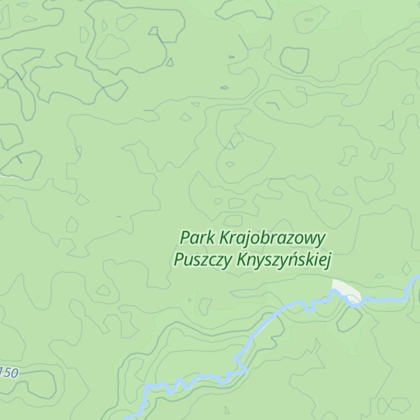 Map of Kozie Góry