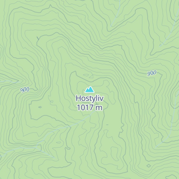 Map of Hostyliv